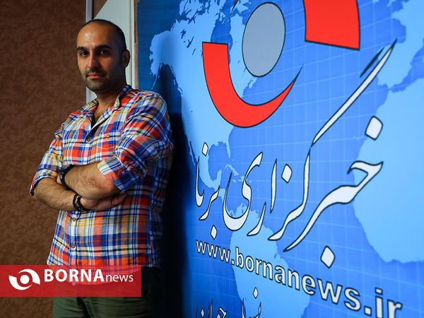 حضور نیما رییسی در  خبرگزاری برنا