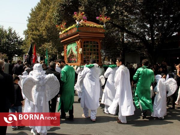 مراسم عزاداری روز عاشورا- شهریار
