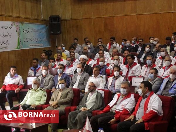 آیین تکریم ومعارفه مدیرعامل جمعیت هلال احمر لرستان