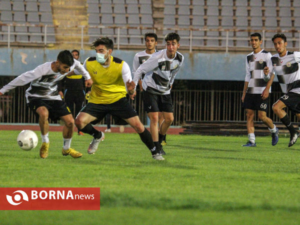 تمرینات تیم فوتبال کیان اراک