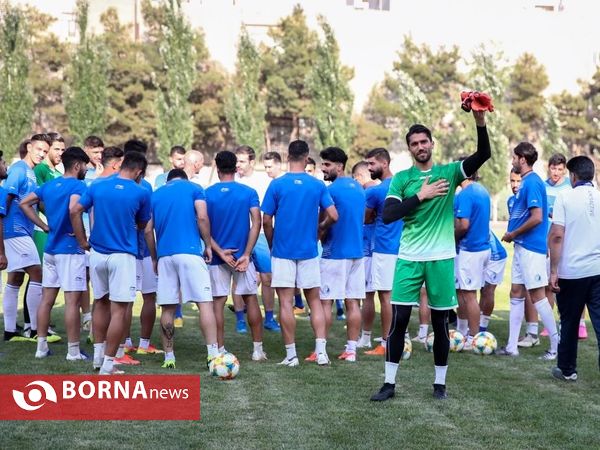 تمرین تیم استقلال تهران