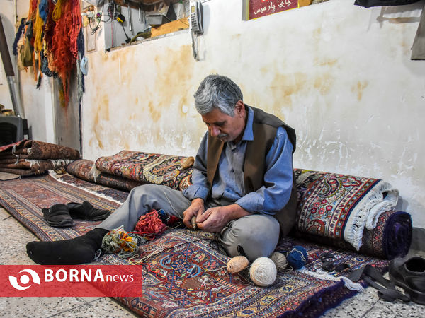 رفوگری فرش دستباف ، هنری اصیل اما گمنام