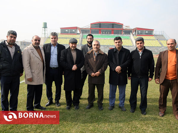 بازدید سرپرست باشگاه پرسپولیس از ورزشگاه قدس