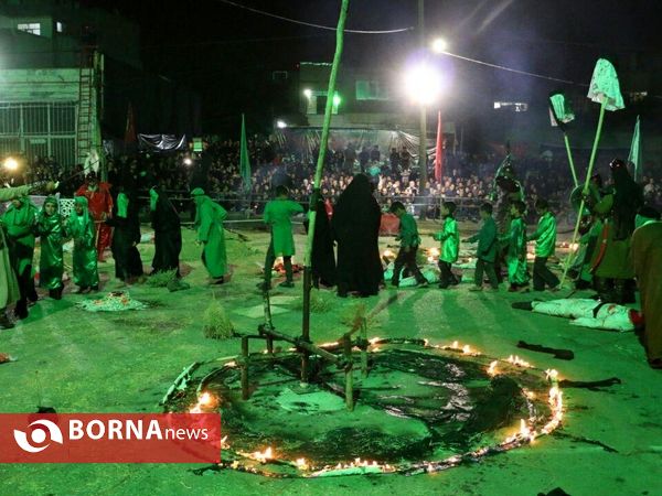 آئین شام غریبان در مشهد