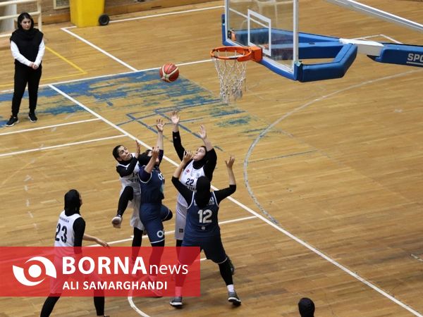 فینال چهارمین دوره لیگ بسکتبال بانوان گیلان