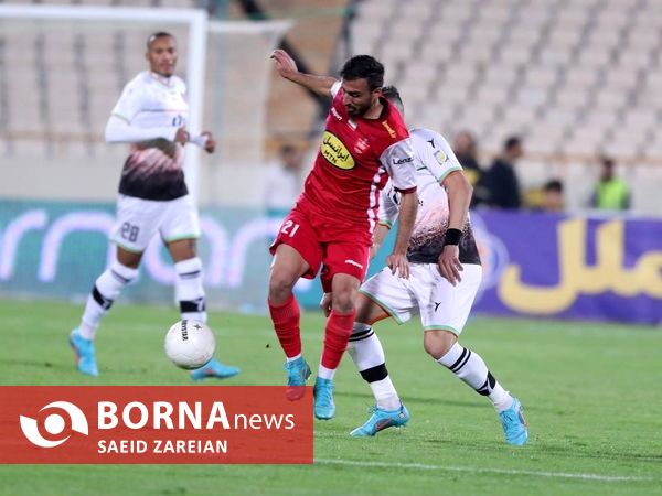 دیدار تیم های فوتبال پرسپولیس_ مس رفسنجان