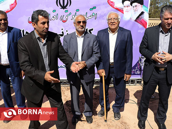 آیین کلنگ‌زنی خانه هاکی در کرمان