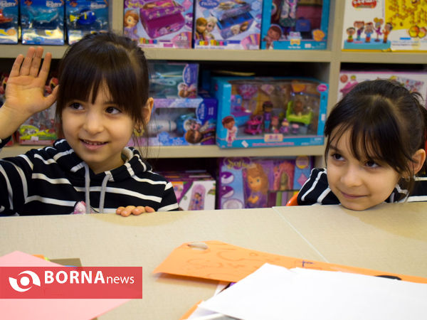 کارگاه شاهنامه‌خوانی گروه نونهالان همایون خبرگزاری برنا در شهر کتاب کرمانشاه