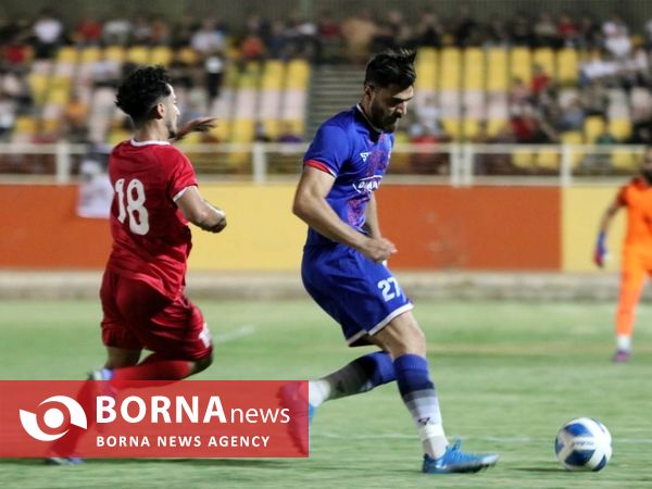 دیدار تیم های فوتبال داماش گیلان _ فولاد نوین اهواز