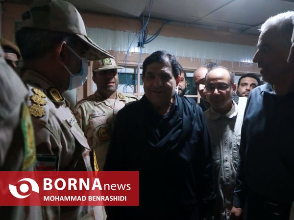 بازدید معاون اول رییس جمهور از مرزهای اربعین خوزستان