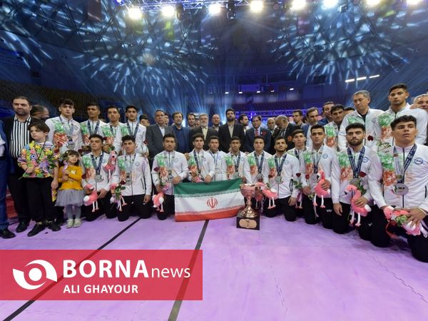 فینال کبدی قهرمانی جوانان جهان در ارومیه