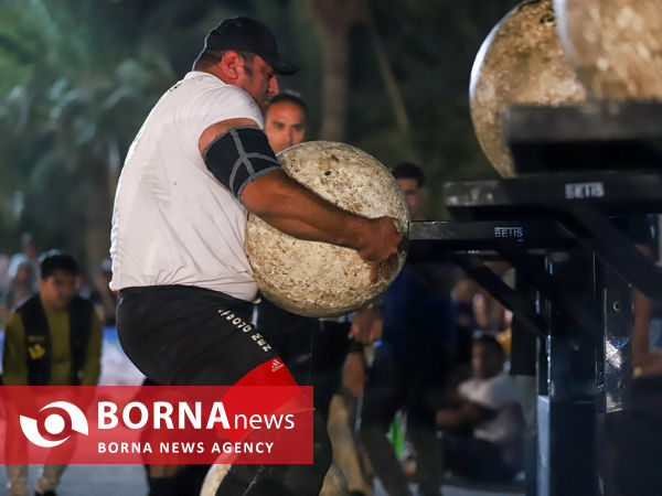 فینال مسابقات قویترین مردان کارگری