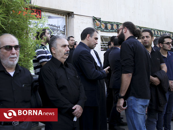 تشییع پیکر مهدی شادمانی