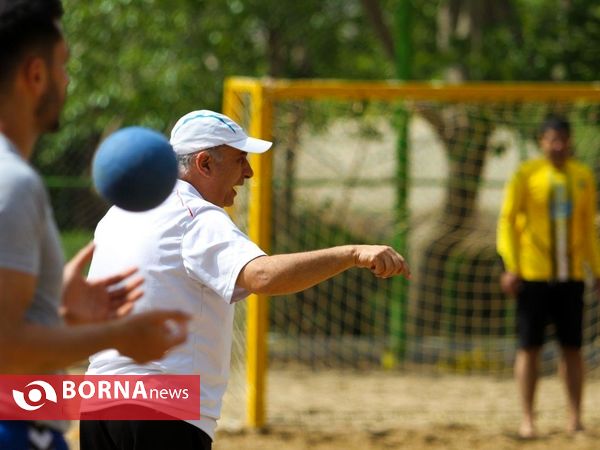 اردوی تیم ملی هندبال ساحلی در اصفهان