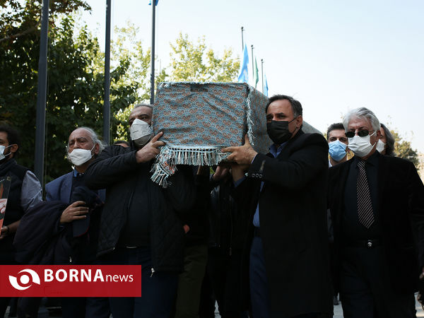 مراسم وداع با پورنگ پورشیرازی