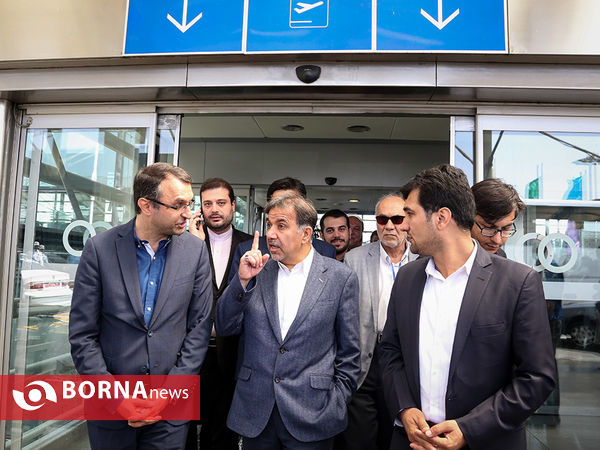 مراسم افتتاح 8 پروژه عمرانی_توسعه ای شهر فرودگاهی امام خمینی