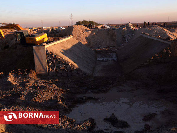 بازديد خبرنگاران از عمليات مهار ريزگردها