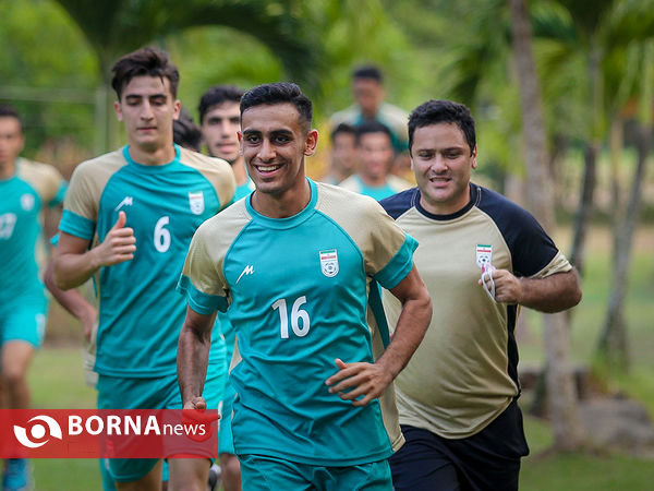 تمرین تیم ملی فوتبال در کمپ بیگ استار اندونزی
