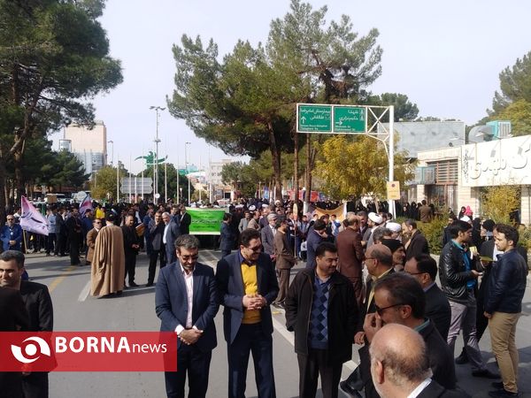 راهپیمایی مردم خراسان جنوبی  (1)