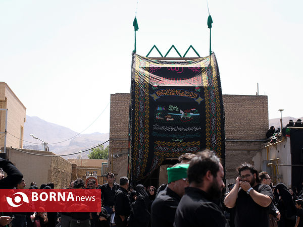 مراسم روز عاشورای حسینی  در تفت -یزد