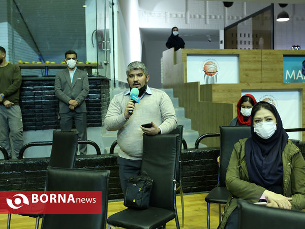 مراسم رونمایی از پیراهن تیم ملی بسکتبال بانوان