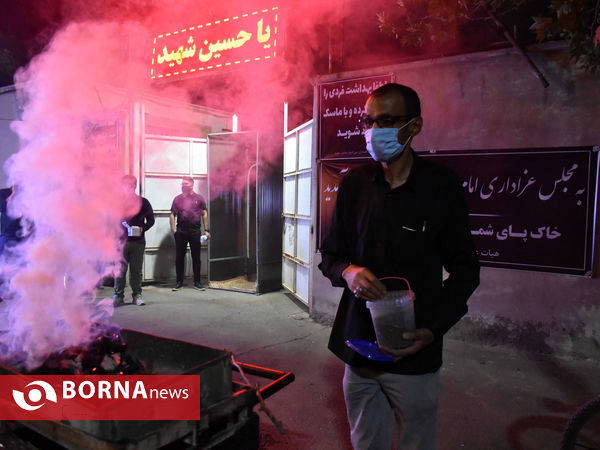 عزاداری شب اول محرم در اراک