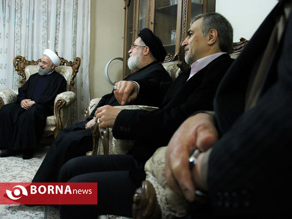 دیدار رئیس جمهوری با جانباز سوری