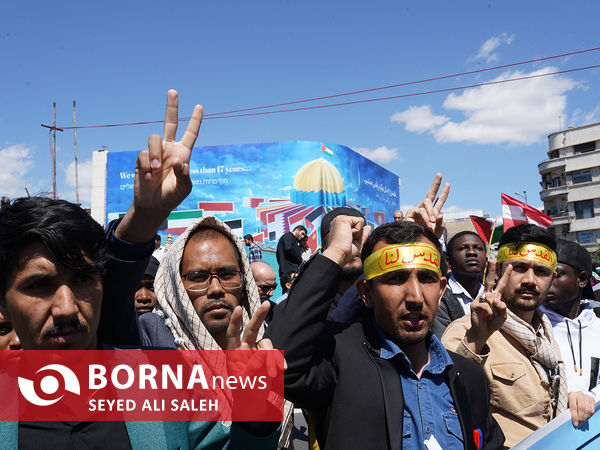 راهپیمایی روز جهانی قدس در تهران