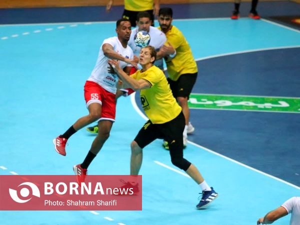 دیدار تیم های هندبال الکویت کویت - سپاهان