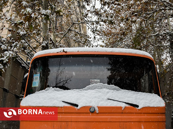 بارش برف در تهران