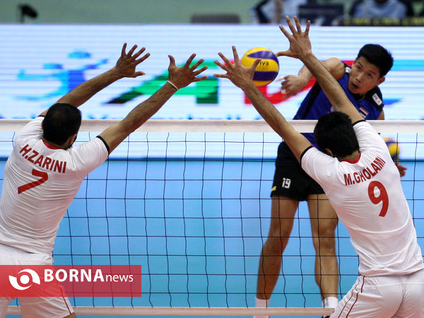 دیدار والیبال ایران - تایلند قهرمانی آسیا