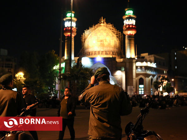 مراسم احیاء شب بیست ویکم ماه مبارک رمضان - میدان فلسطین