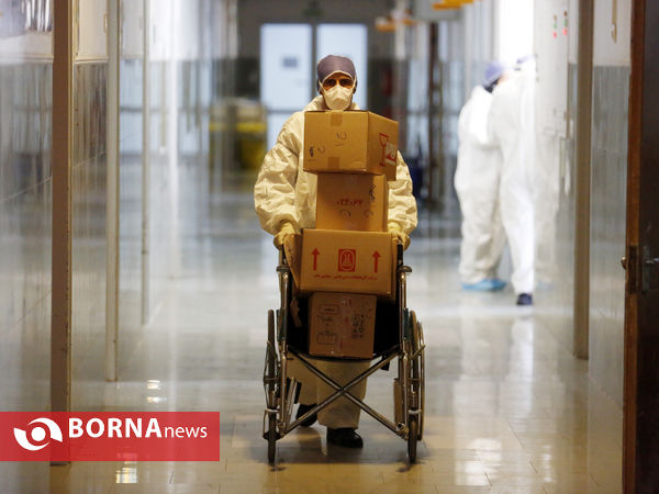 نبرد با کرونا بیمارستان نمازی شیراز