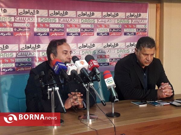 دیدار فوتبال تیم های سپیدرود رشت- سایپا تهران