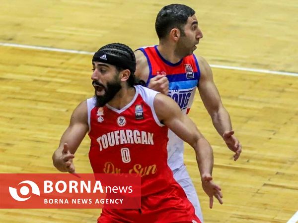 دیدار تیم های بسکتبال نبوغ - توفارقان