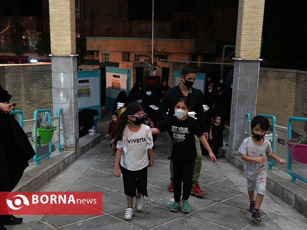 مراسم شام غریبان - دبستان تسنیم محبت