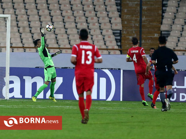 دیدار تیم های فوتبال  پرسپولیس- نسف قارشی ازبکستان
