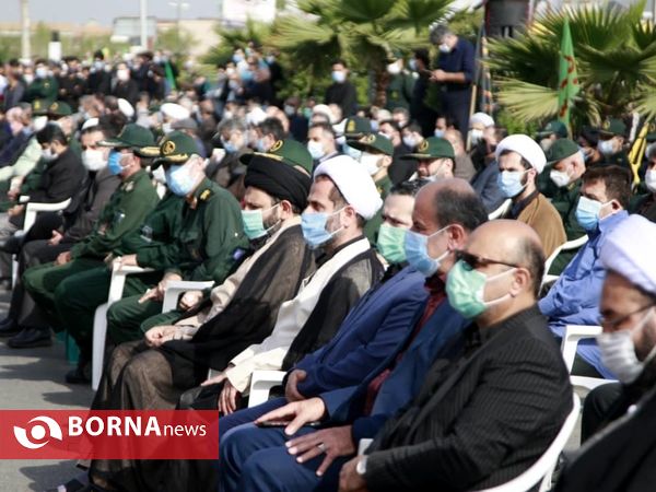 مراسم تشییع پیکر سردار حق