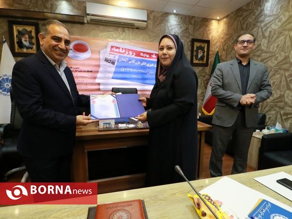 نشست خبری و مراسم تکریم خبرنگاران در اتاق بازرگانی آبادان