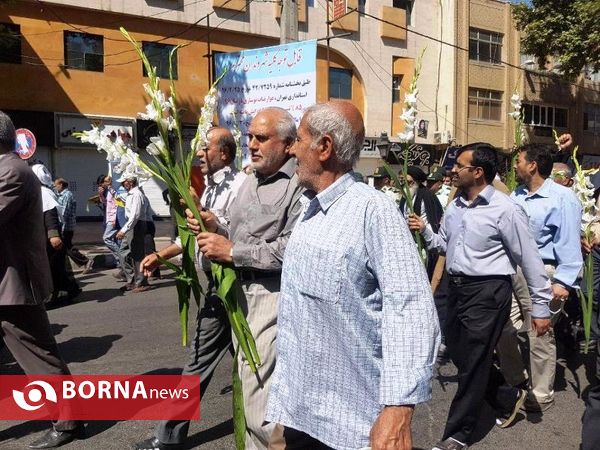 راهپیمایی ۱۵ خرداد مردم ورامین