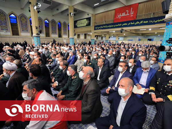 دیدار مسئولان نظام با رهبر انقلاب