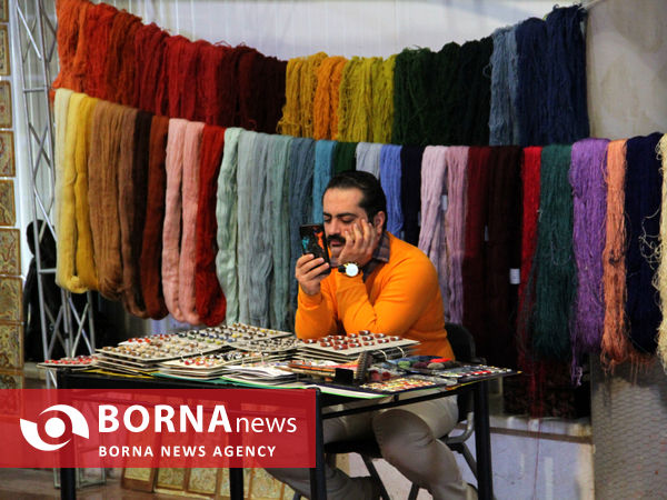 آئین شروع به کار بیست و پنجمین نمایشگاه فرش دستباف در اصفهان