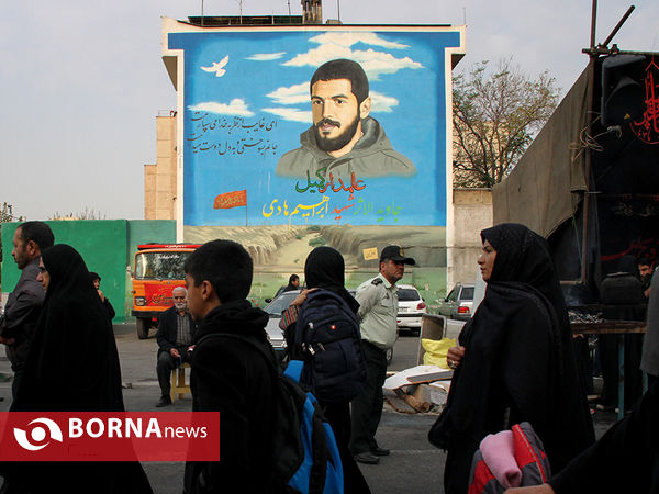 پیاده روی جاماندگان اربعین در تهران (4)