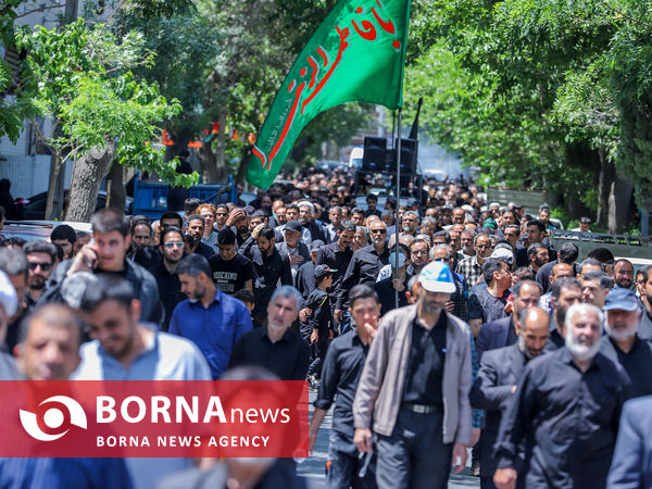 عزاداری مردم اراک در سالروز شهادت امام جعفر صادق(ع)