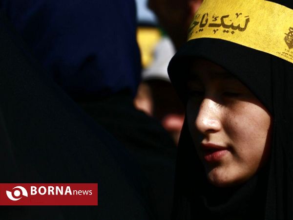 نمای نزدیک اربعینیون شلمچه