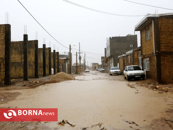 روستاهای اطراف شیراز روی آب