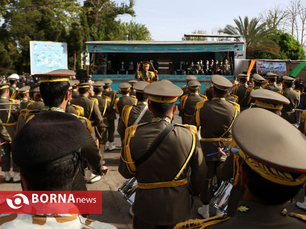 گرامیداشت روز ارتش در شیراز