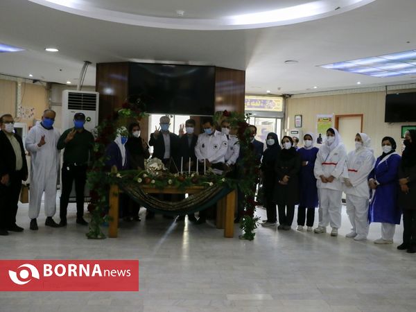 سال نو در کنار کادر درمان جنوب غرب خوزستان