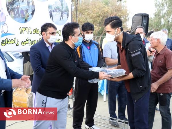 اختتامیه طرح آوای ورزش در همسایگی در زاهدان