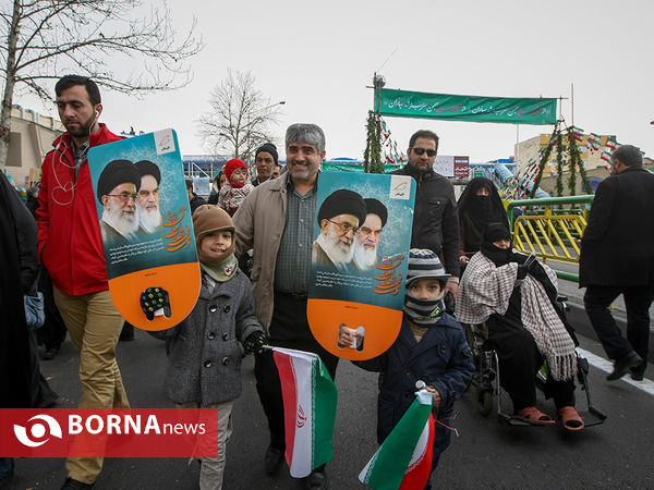 راهپیمایی روز 22 بهمن در تهران-1